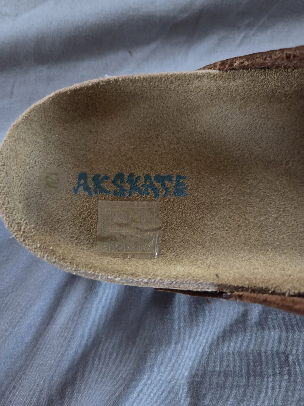 Brown Two-Strap Men's Comfort Sandals